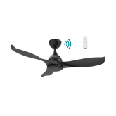 Scorpion DC 1066mm 3 ABS Blade WIFI & Remote Control Ceiling Fan Only Matt Black
