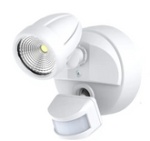 Bandit Single Spot with Sensor 12w White