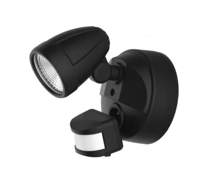 Bandit Single Spot with Sensor 12w Black