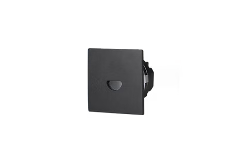 3w Led Step Light Bk Tc Black Square Oval Led