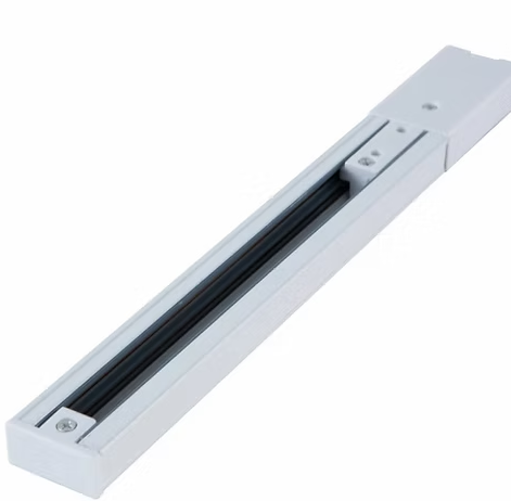 WHITE TRACK 3 WIRE SINGLE CIRCUIT 1M
