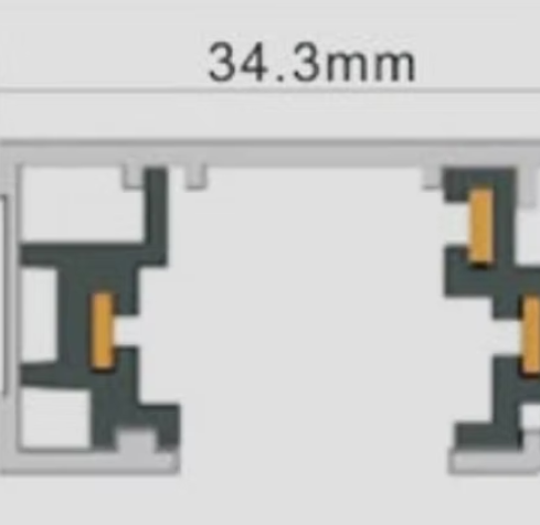 TRACK BLACK 1 METER SINGLE CIRCUIT
