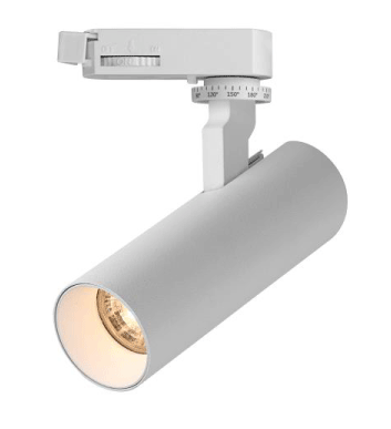 15W TRACK HEAD 3CCT WHITE