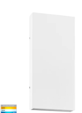 Essil White Up & Down LED Wall Light