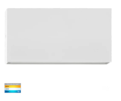 Essil White Up & Down LED Wall Light