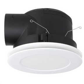 SAMBA EX FAN/LIGHT RND 10W LED TRI-COL WHT