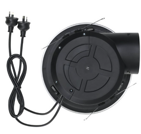 SAMBA EX FAN/LIGHT RND 10W LED TRI-COL WHT