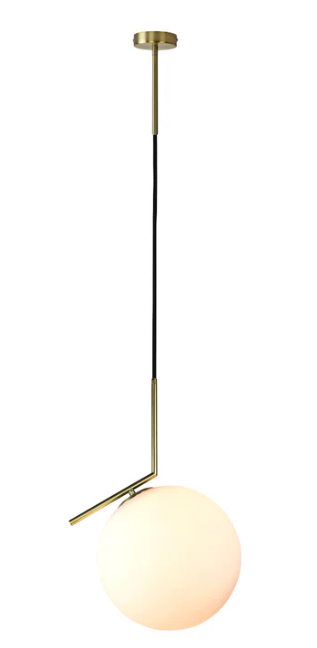 IC Ball Pendant in 300mm , frosted glass