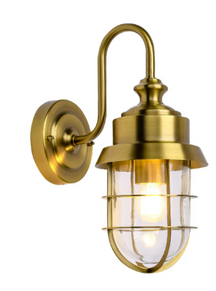 Wall Light Cylinder with Cage