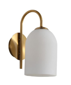 SINGLE Wall Light OPAL MATT