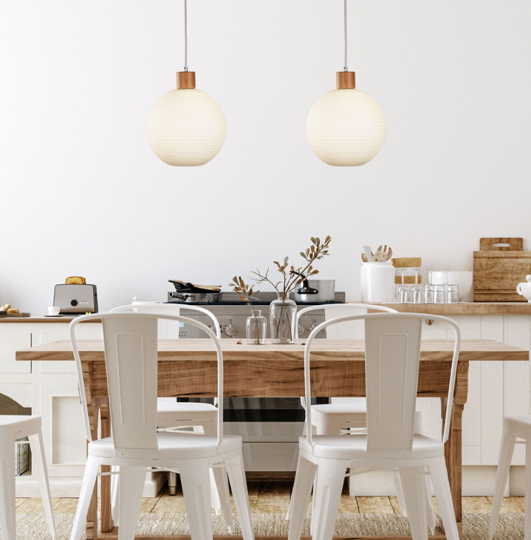 TWILLO.30 TIMBER / OPAL PENDANT