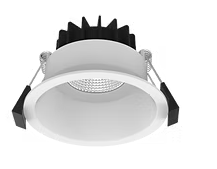 Low Glare 10W Downlight - White