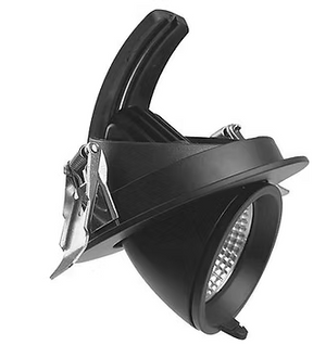 Gimble 60 Degree Downlight - Black