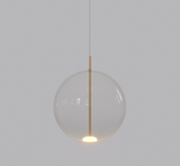 ORB AIR PENDANT LIGHT LARGE CLEAR