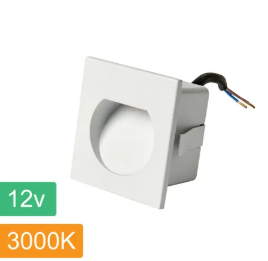 Arch Step Light-240v-WH-3K