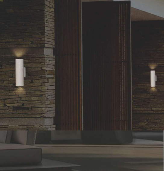 Colton Round concrete white