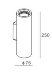 Colton Round concrete white