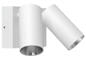 DOUBLE ADJUSTABLE WITH SENSOR BKSQUARE BASE WHITE