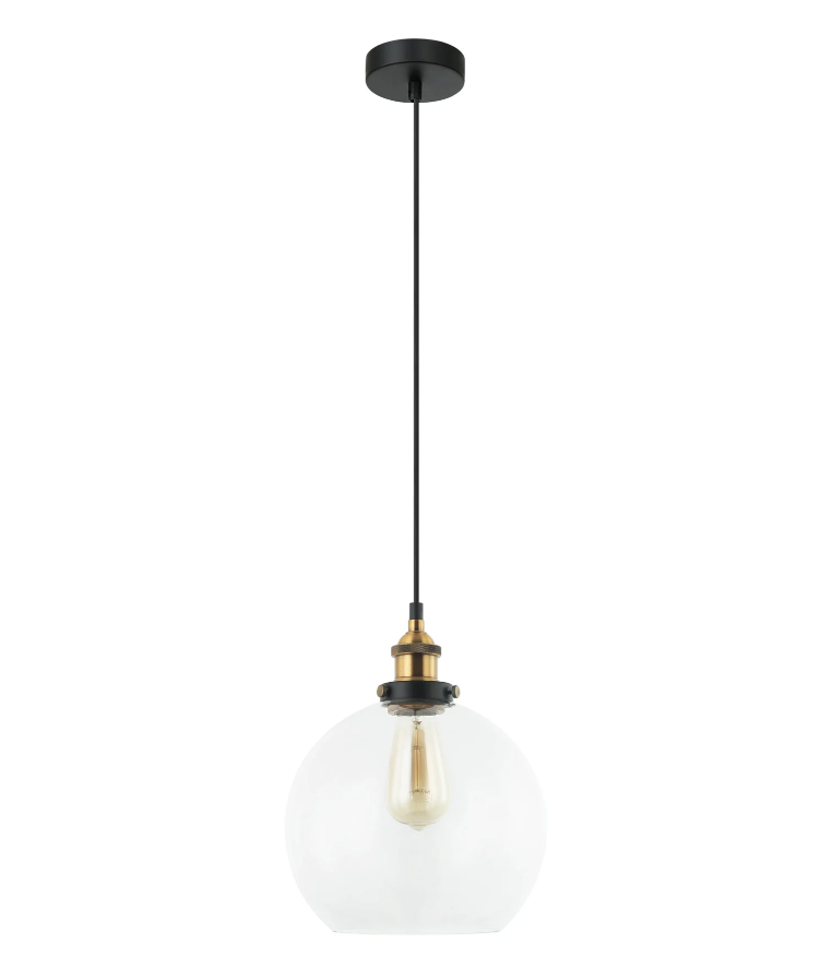 Pesini Interior Wine Glass With Antique Brass/ Chrome Highlight Pendant Lights