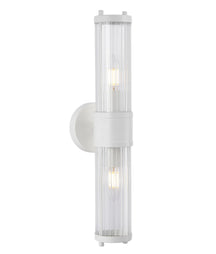 TIEMPO Interior Up/Down Tubular Clear Glass Wall Lights