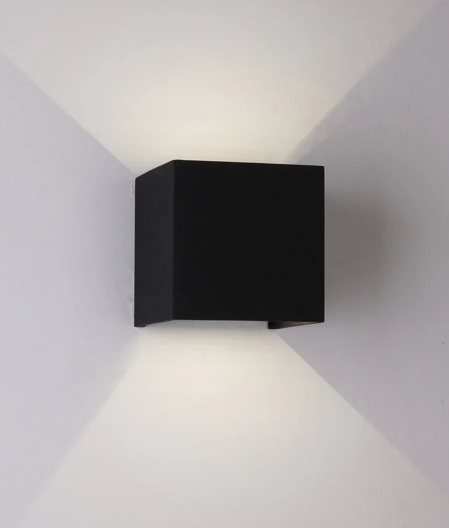 TOCA Exterior LED Adjustable Lens Cover Surface Mounted Up/Down Wall Lights IP54