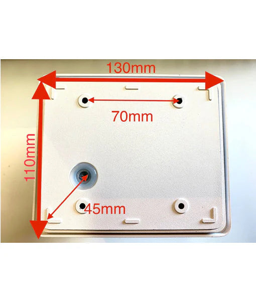 TOCA Exterior LED Surface Mounted Adjustable Lens Covers Up/Down Lights IP65