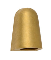 TORQUE Exterior GU10/MR16 Antique Brass Surface Mounted Cone Wall Lights IP65