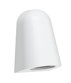 TORQUE Exterior GU10/MR16 Matte White Surface Mounted Cone Wall Lights IP65