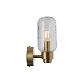 Tutan Bathroom Wall Light Brass