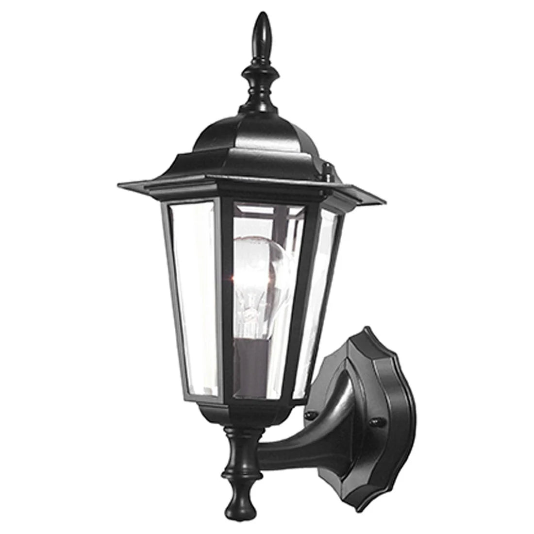 Heritage Black Coach Wall Lantern