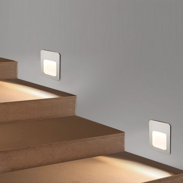 PEKO.3 TRICOLOUR RECESSED WALL LIGHT