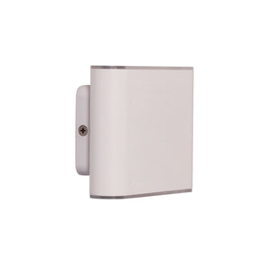 WASH 2x3W OUTDOOR WALL LIGHT WHITE