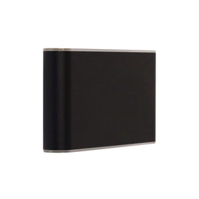 WASH 2x6W OUTDOOR WALL LIGHT BLACK