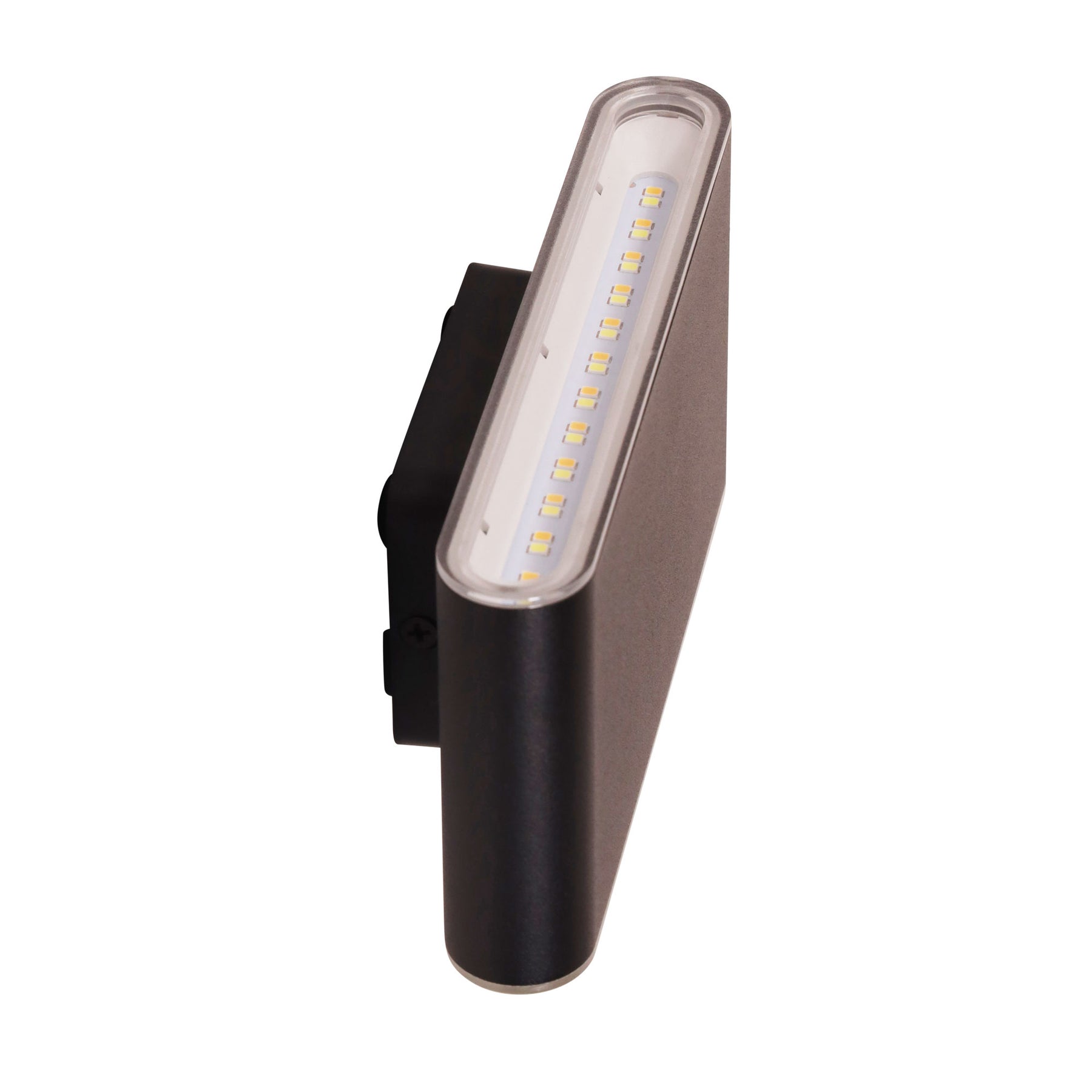 WASH 2x6W OUTDOOR WALL LIGHT BLACK