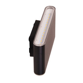 WASH 2x6W OUTDOOR WALL LIGHT BLACK