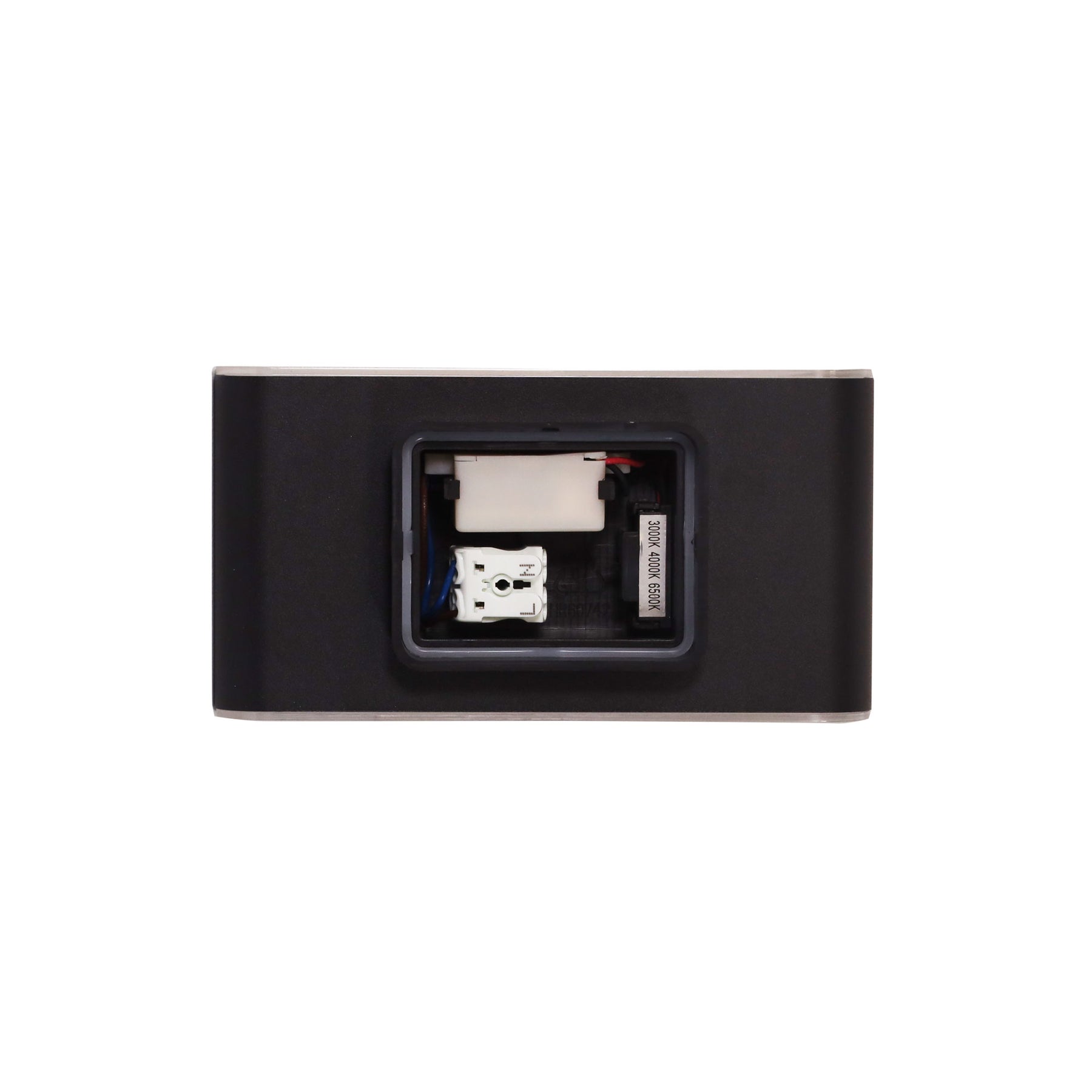 WASH 2x6W OUTDOOR WALL LIGHT BLACK