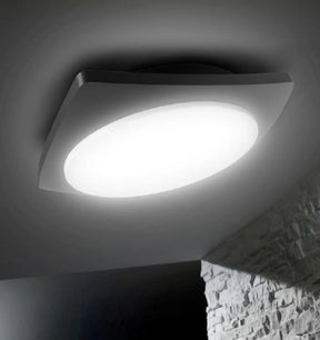 ULAN Exterior LED Square Wall Ceiling Lights IP65
