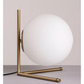Replica IC Ball Flos Table Lamp in 200mm , frosted glass - Table Lamp - Lux Lighting