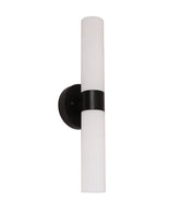 VARA Interior Tubular Up/Down Opal Glass Wall Lights