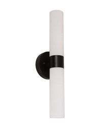 VARA Interior Tubular Up/Down Opal Glass Wall Lights