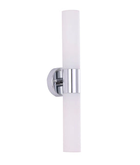 VARA Interior Tubular Up/Down Opal Glass Wall Lights