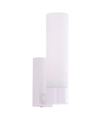 VARA Interior Tubular Up Opal Glass Wall Lights