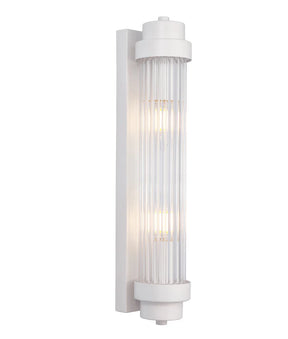 VARILLAS Interior Up/Down Clear Glass Rod Wall Lights