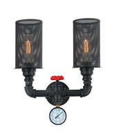 VENETO Industrial Aged Iron Decorative Wall Light