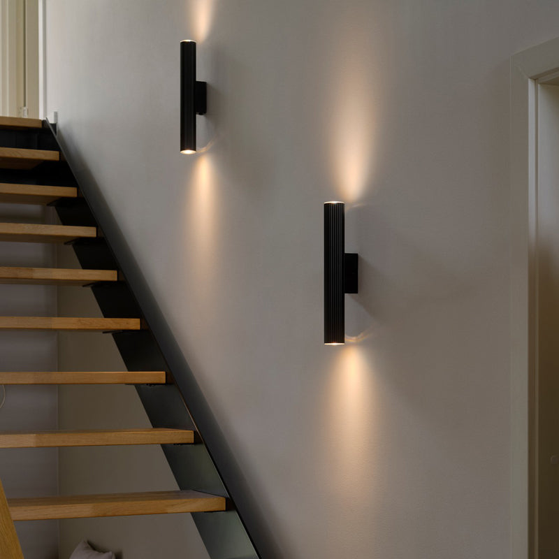 Vico Long Wall Light Black