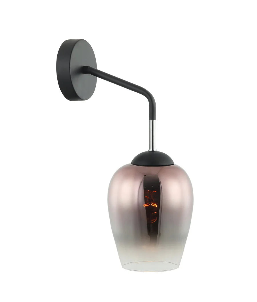 VINUM Interior Wine Glass Shape with Colour Fading Effect Wall Lights