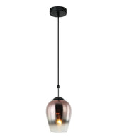 VINUM: Interior Wine Glass Shape Colour Fading Effect Glass Pendant Lights