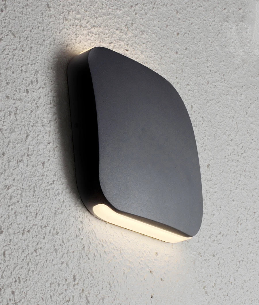 VOX Surface Mounted LED Exterior Square Up/Down Wall Lights IP54