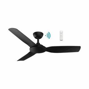 Viper DC 1220mm 3 Blade All ABS WIFI & Remote Control Ceiling Fan Only Matt Black