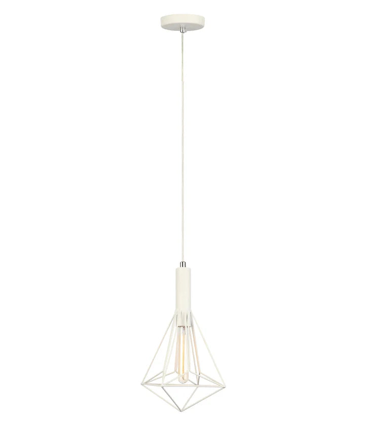 BLACKBAND & WHITEBAND: Diamond Shape Bird Cage Pendant Lights